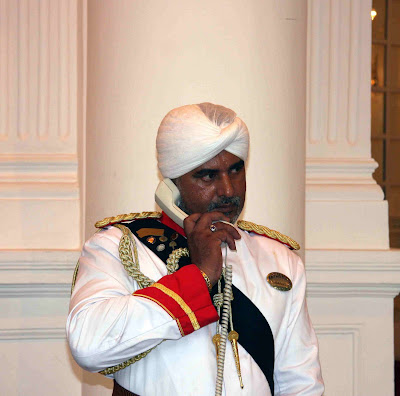 Raffles Hotel Doorman