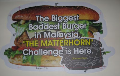 The big bad Matterhorn Burger