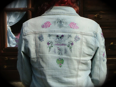  a tattoo jacket. It is fairly easy to do, just find a pack of those 