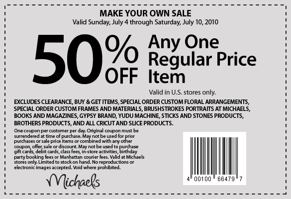 Find More Michaels Coupons � Find More Michaels Coupons �
