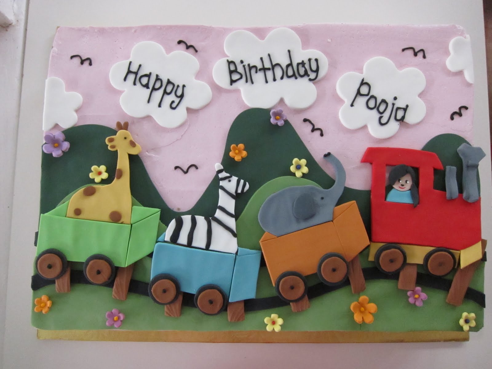 Polkadots Cupcake Factory: First Birthday Cake