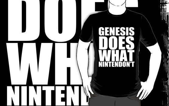 Genesis does what nintendon t-shirt
