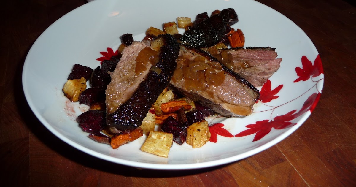 The Meat and Potatoes Foodie Seared Duck Breast with Madeira Sauce and
