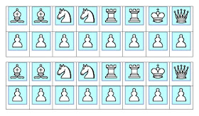 Além do Caderno: Xadrez: peças com tampinhas