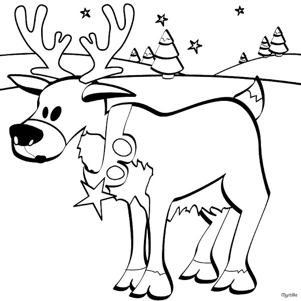 Funny Christmas Coloring Pages
