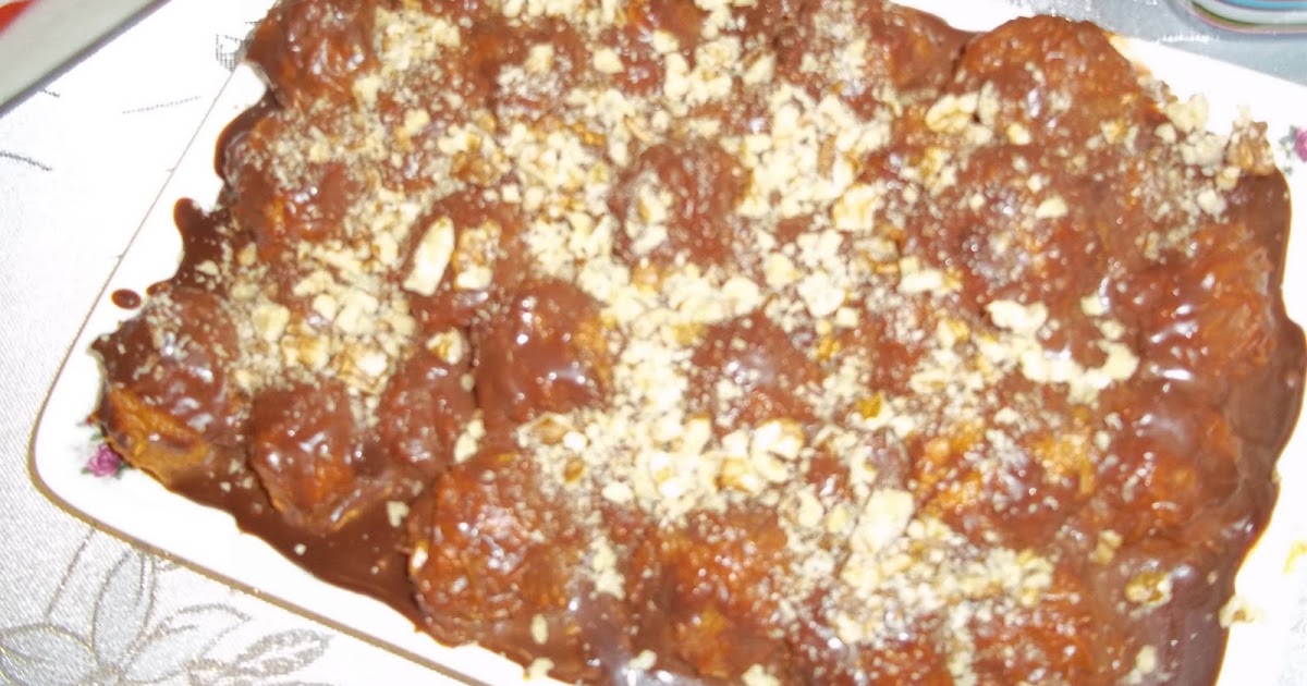 Lezzet Saati Çikolata Soslu Top Cezerye