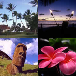 Photos: Ka'anapali Maui, torches, plumeria, Easter Island Photos: Ka'anapali Maui, torches, plumeria, Easter Island