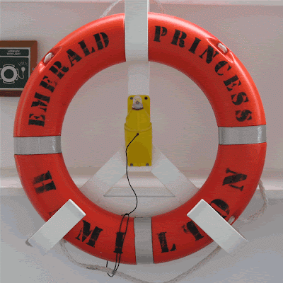 Lifebuoy: Emerald Princess, Hamilton Lifebuoy: Emerald Princess, Hamilton