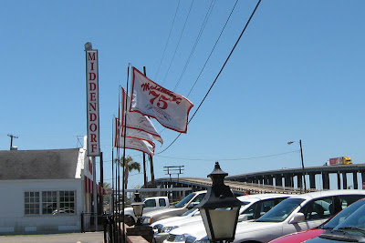 Middendorf's Restaurant 75th Anniversary Banners