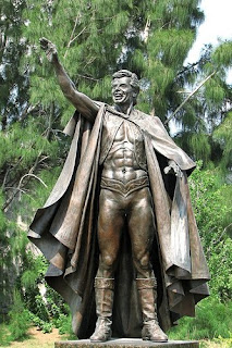 Statue, Gunther Gebel-Williams, Venice, Florida Statue, Gunther Gebel-Williams, Venice, Florida