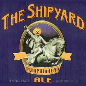 Shipyard Brewery's Fall special, Pumpkinhead Ale Shipyard Brewery's Fall special, Pumpkinhead Ale