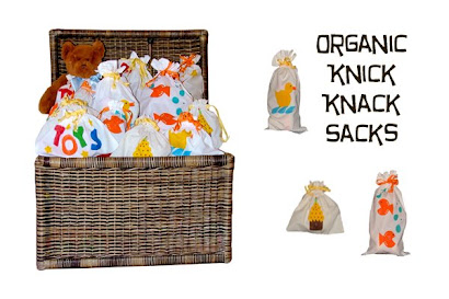 New!...Organic Knick Knack Sacks