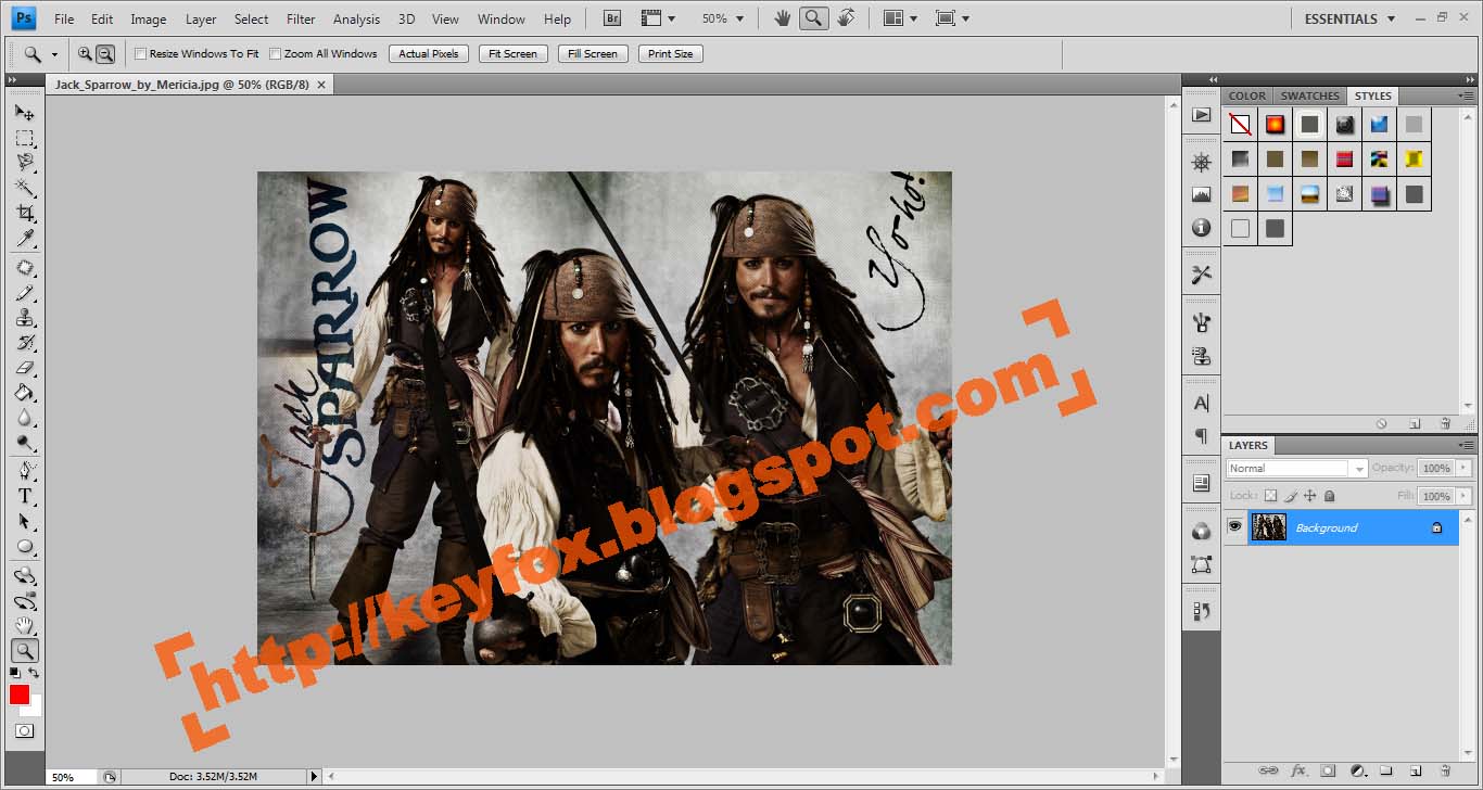 Software Tutorial Ubah Gambar Bitmap Menjadi Vektor Dengan Photoshop