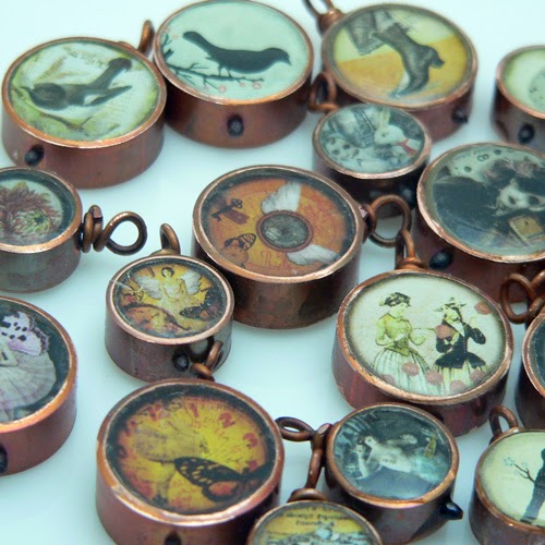 The Beadful Life BeadFX Copper Pipe Pendants