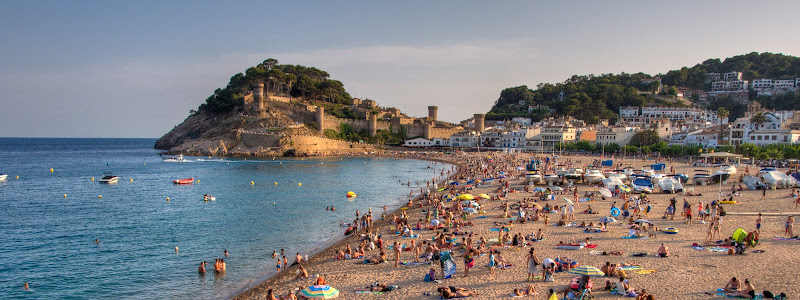 panoramica playa tossa