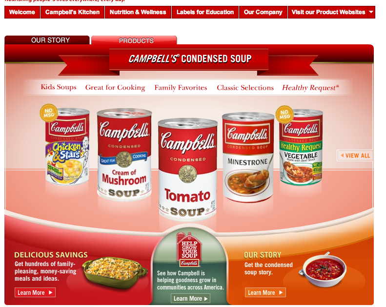 i heart designing: Campbells Soup. American Icon.