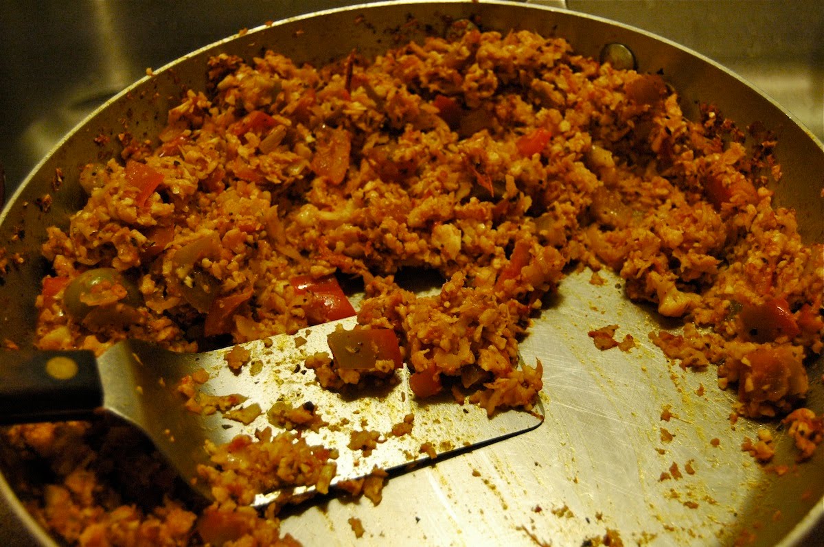 Myrrhmade Spanish Cauliflower "Rice"