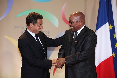 rencontre zuma sarkozy