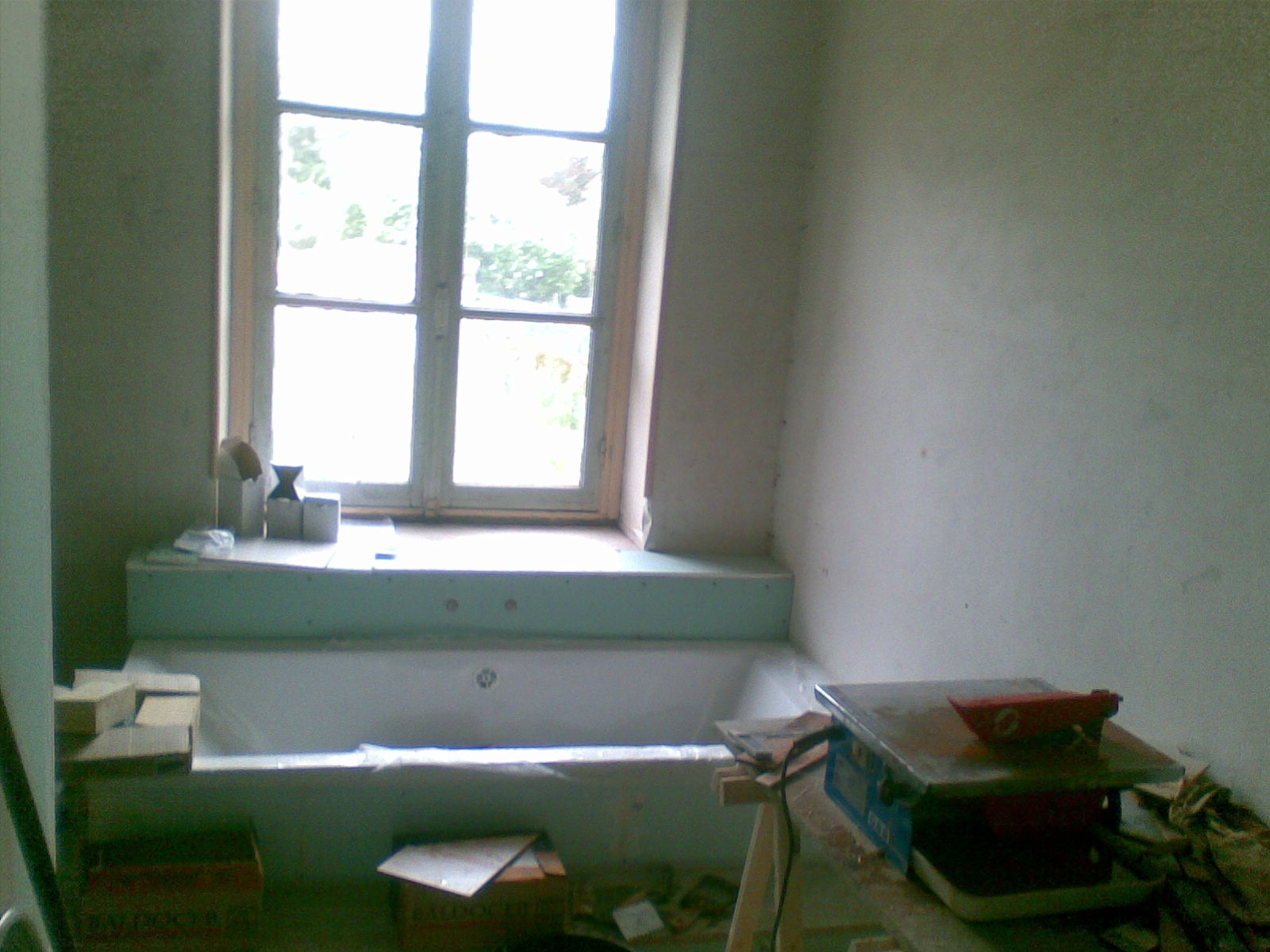 Rénovation maison briarde: création d'une salle de bain