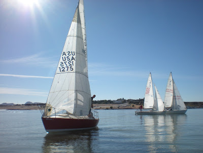 Under the bright New Mexico sunshine are Oso and two other J boats ... Under the bright New Mexico sunshine are Oso and two other J boats ...