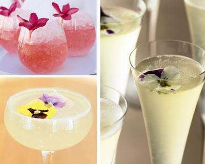 floral cocktails