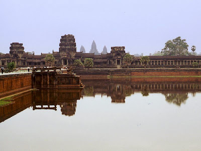 Le temple d'Angkor Wat au Cambodge