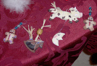 salt dough Christmas ornaments