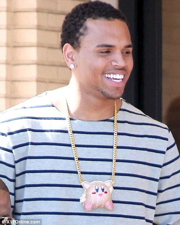 chris brown caricature