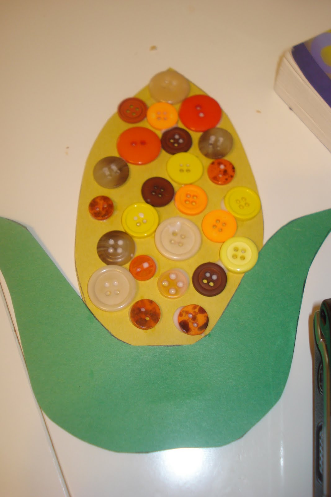 Out Of The Right Brain Toddler Time Indian Corn Activity