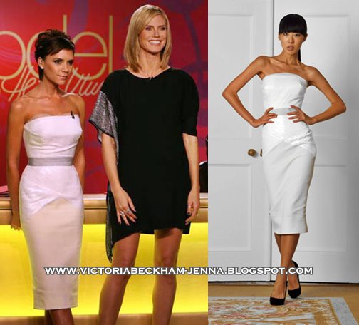 Victoria wore a self designed Victoria Beckham Dresses 2009. Victoria wore a self designed