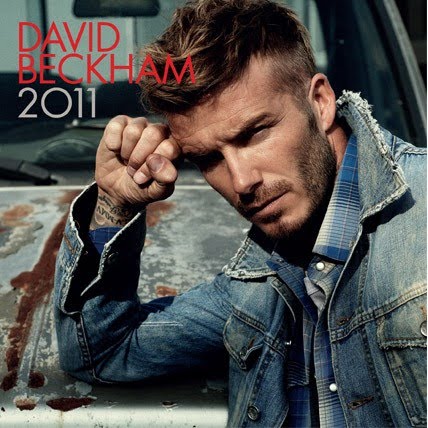  up your walls with the brand new 2011 David Beckham official calendar