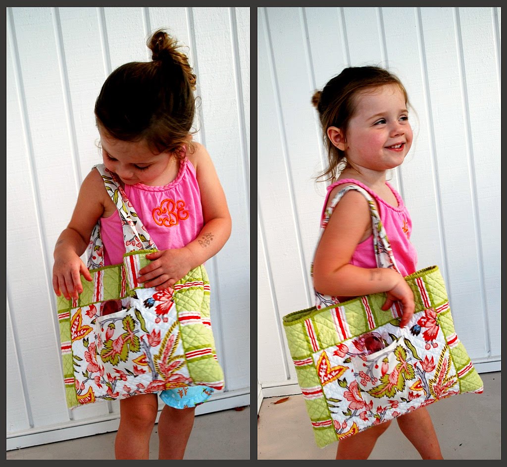 2 Giggle Boxes Placemat Tote A Tutorial