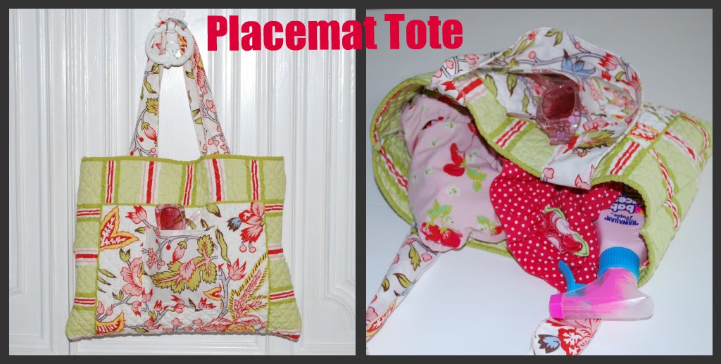 2 Giggle Boxes Placemat Tote A Tutorial