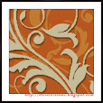 Floral #4: Orange Morning (Free Cross Stitch Pattern) Floral #4: Orange Morning (Free Cross Stitch Pattern)