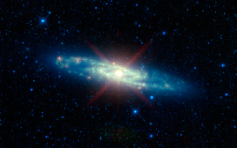 Infrared Mosaic of the <br />Sculptor Galaxy (NGC 253)