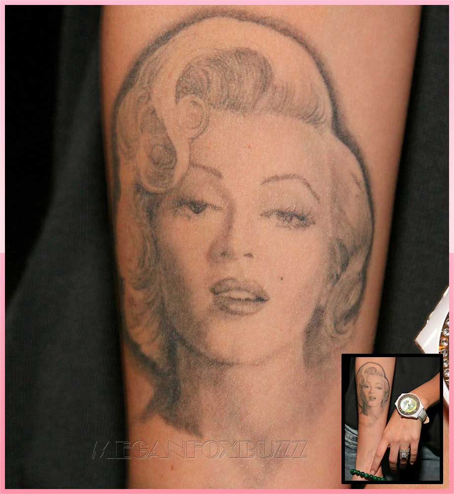 Megan Fox tattoos Megan Fox tattoos