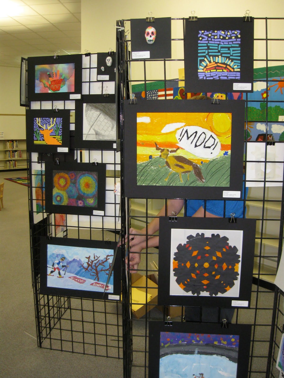 The Art Studio at Carlson FWISD Elementary Art Show 2010