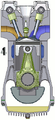 Motor de Combustão interna a 4 tempos a Gasolina