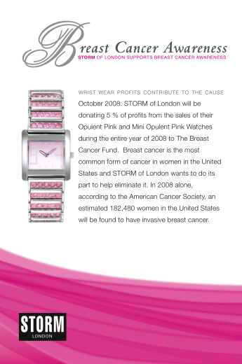 Breast Cancer Show Card