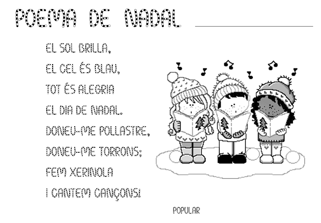 UN POEMA DE LA NAVIDAD un poema de la navidad: