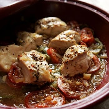 Recipes for chicken in tangine