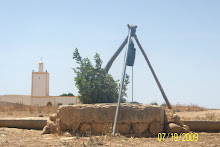 The oldest well and mosque  at the oldest "souk" square in Bir Mezoui