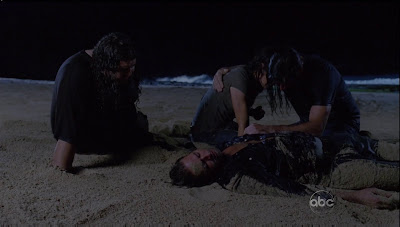 Ok, so a doctor, a con man, a fat guy, and a wounded chick wash up on a beach...