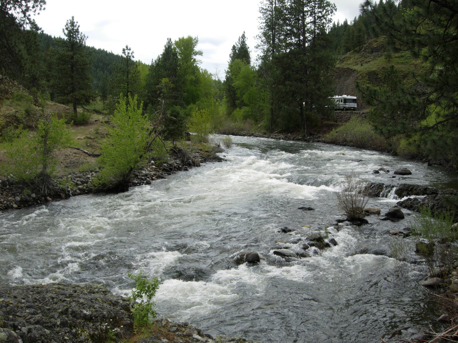 Joe & Wilma's Excellent Adventures Cascade to Orofino, Idaho