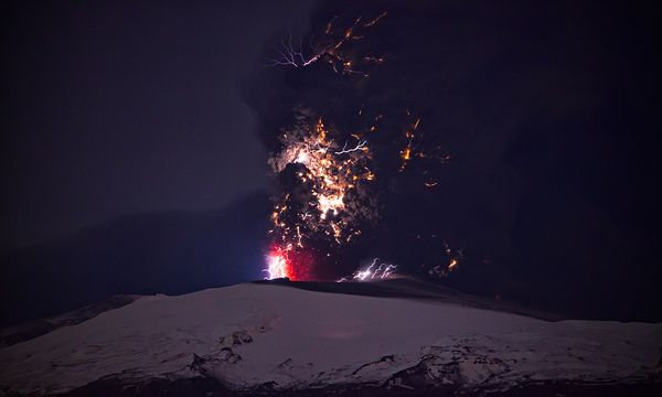 Iceland Volcano. iceland volcano lightning. Iceland Volcano.