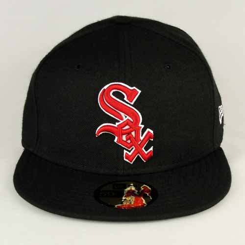 Chicago Whitesox Black / Red chicago white sox hats new era. Chicago Whitesox Black / Red