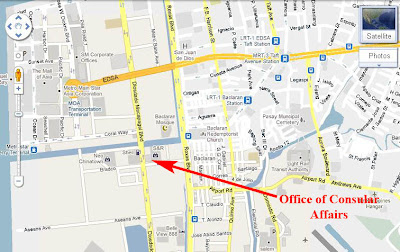 Location of DFA Consular Office