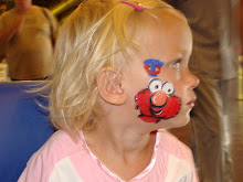 Taylor's face painting