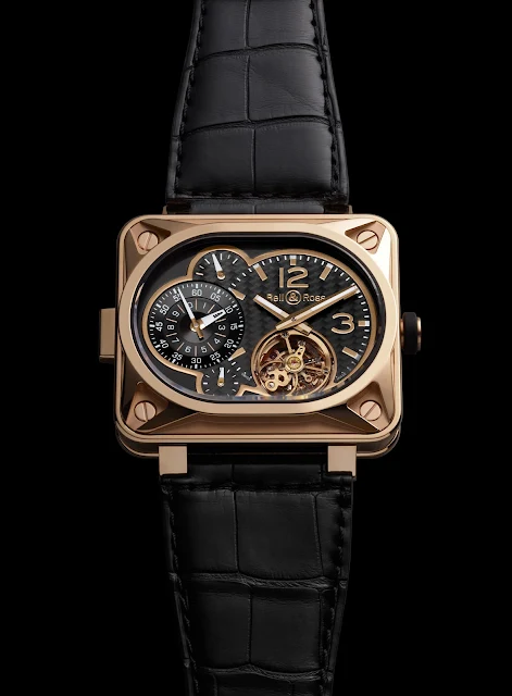 BR Minuteur tourbillon Pink gold Limited Edition to 30 pieces leather