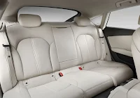 The New Audi A7 Sportback (2010) back interior
